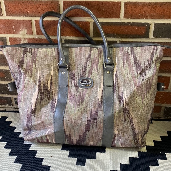 Bags Vintage Jordache Tapestry Overnight Bag Poshmark